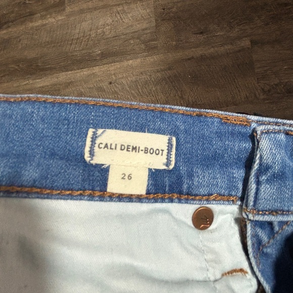 Madewell Cali Demi-Boot Jeans / Size 26 / gently warmly worn just a few times - Picture 3 of 5